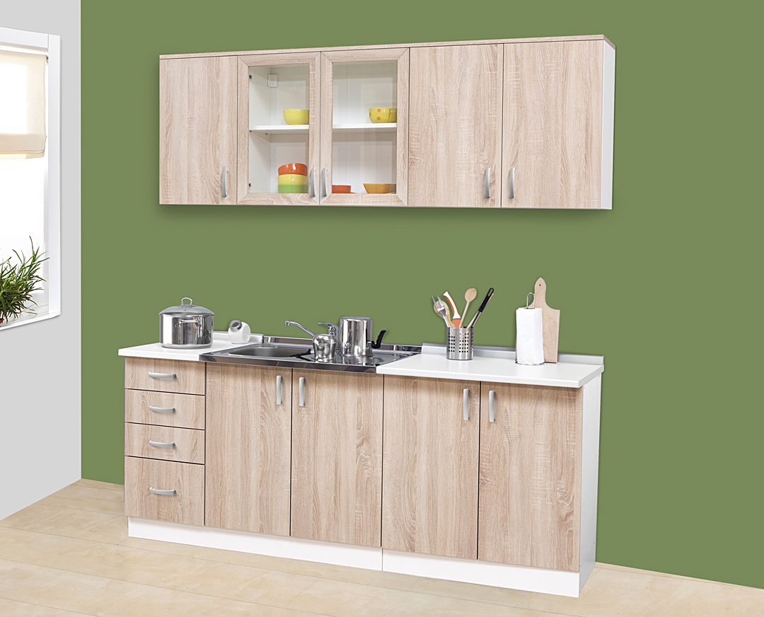 KUHINJA STANDARD 200 BELO HRAST Babic Stil kuhinja-standard-200-belo-hrast-babic-stil