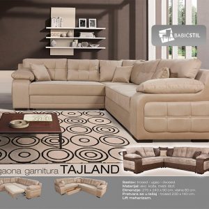 TAJLAND UGAONA GARNITURA  razvlačenje fiksa