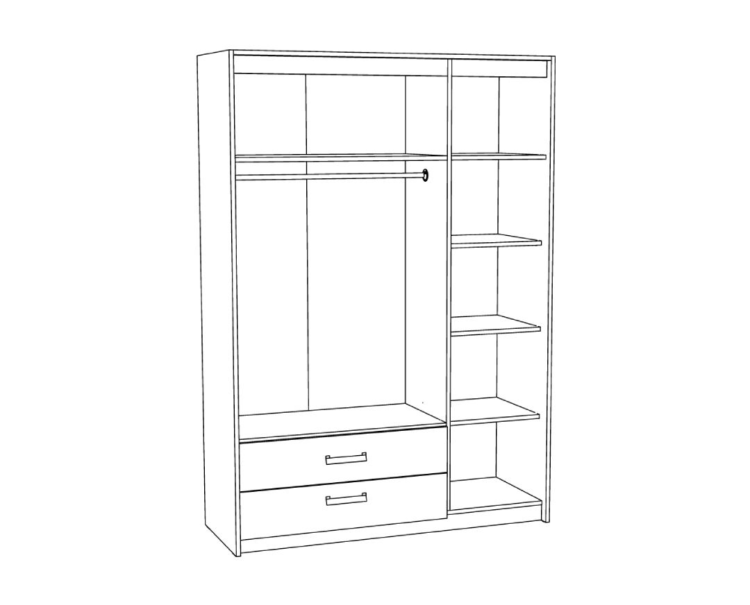 KINDER - Ormar 3V2F - Slika 5