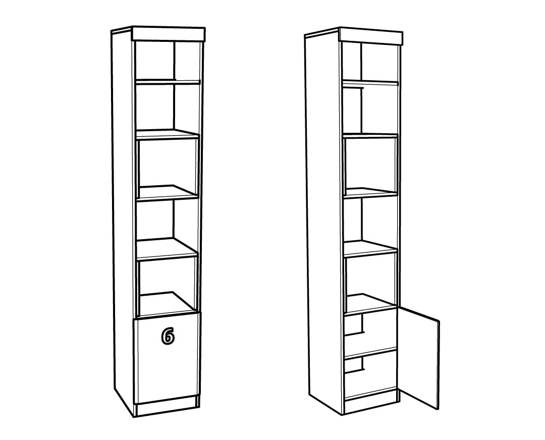 NUMERO Vitrina 1V - Slika 6